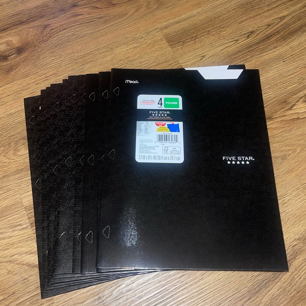 10 pack Five-star Folders
